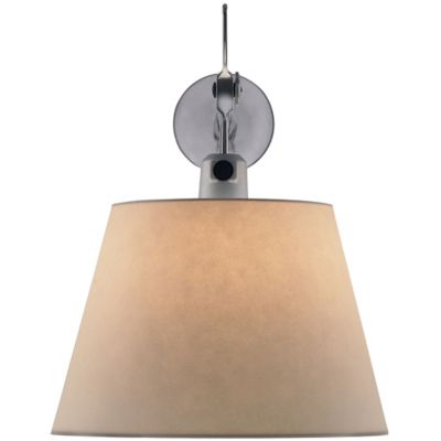 Artemide Tolomeo Wall Shade Sconce - Color: Beige - Size: Large - USC-TOL11