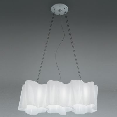 Artemide Logico Triple Linear Chandelier Light - Color: White - Size: Stand