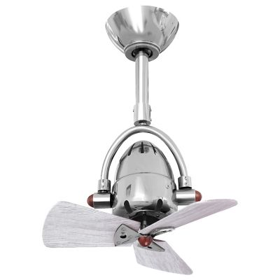 ATL2209118 Atlas Fan Company Diane Ceiling Fan - Color: Silve sku ATL2209118