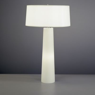Robert Abbey Olinda Table Lamp Lamp With Night Light - Color: White - Size: