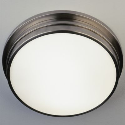 Robert Abbey Roderick Flushmount Light - Color: White - Size: Medium - Z131