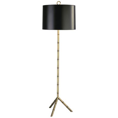 Robert Abbey Meurice 764 Floor Lamp - Color: Black - Size: 1 light - 651B