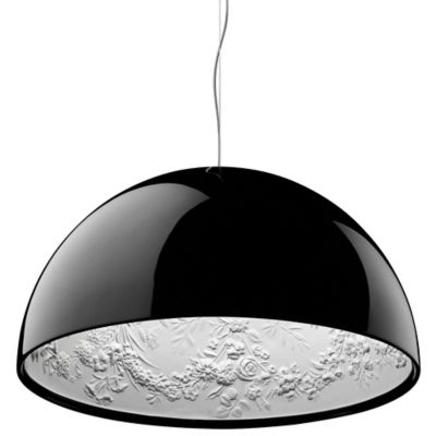 FLOS Lighting Skygarden Pendant Light - Color: Black - Size: Medium - FU641