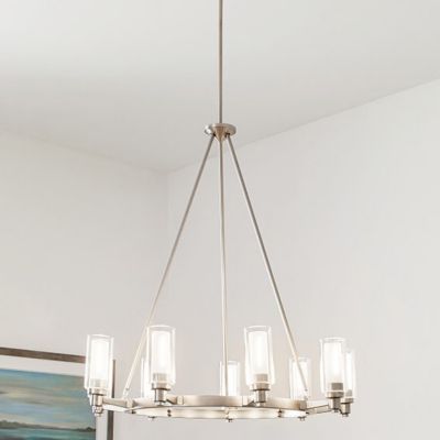 Kichler Circolo Chandelier - Color: Clear - Size: 9 light - 2346NI