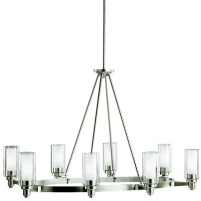 Kichler Circolo Chandelier - Color: Clear - Size: 8 light - 2345NI