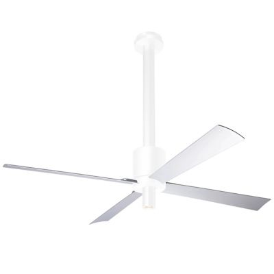Modern Fan Company Pensi DC Ceiling Fan - Color: White - Blade Color: Alumi