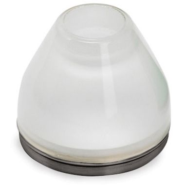 Visual Comfort Architectural Round Glass Shield Accessory - Color: White - 