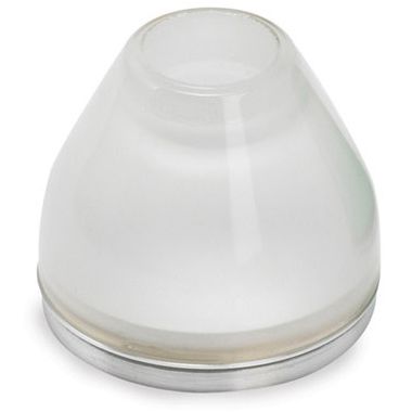 Visual Comfort Architectural Round Glass Shield Accessory - Color: White - 