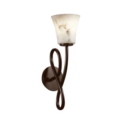 Justice Design Group LumenAria Capellini Wall Sconce - Color: Cream - Size: