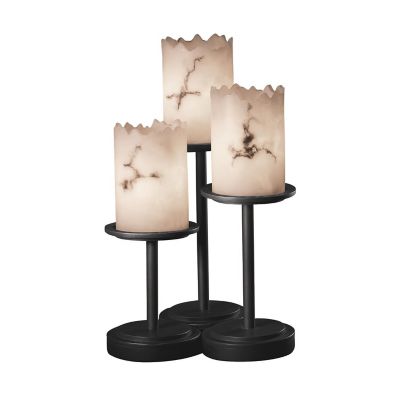 Justice Design Group LumenAria Dakota Table Lamp - Color: Black - Size: 3 l