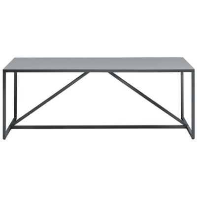 Blu Dot Strut Table - Color: Grey - Size: Large - SR1-75TBPK-SL