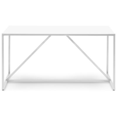 Blu Dot Strut Table - Color: White - Size: Medium - SR1-MEDTBL-WH