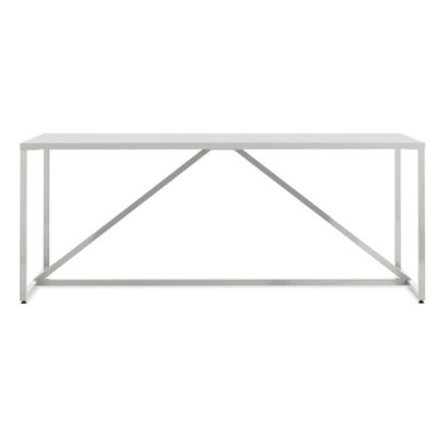 Blu Dot Strut Table - Color: White - Size: Large - SR1-75TBPK-WH