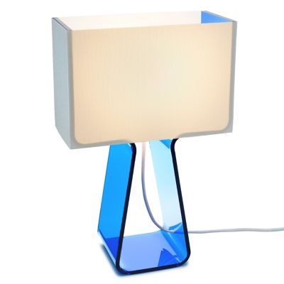 Pablo Lighting Tube Top Colors Table Lamp - Color: Blue - Size: Small - TT 