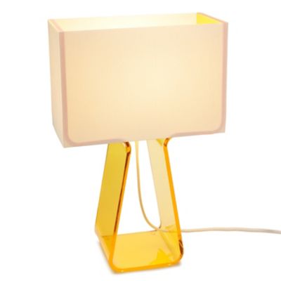 Pablo Lighting Tube Top Colors Table Lamp - Color: Yellow - Size: Small - T