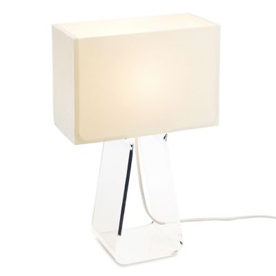 Pablo Lighting Tube Top Table Lamp - Color: White - Size: Small - TT 14 WHT