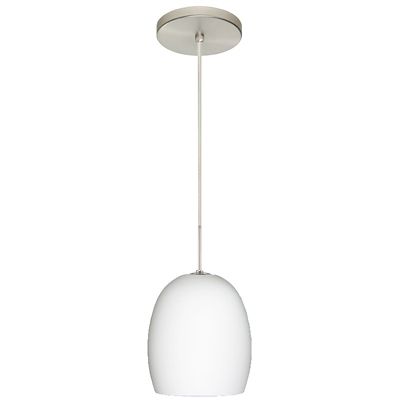 Besa Lighting Lucia Pendant Light - Color: White - 1JT-169707-SN