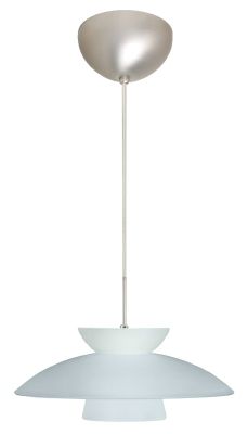 Besa Lighting Trilo 15 Pendant Light - Color: White - 1JT-451325-SN