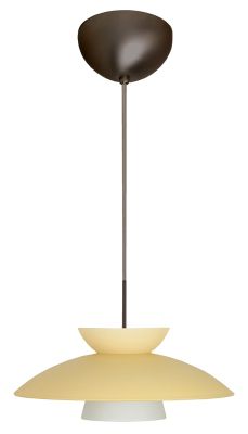 Besa Lighting Trilo 15 Pendant Light - Color: Beige - 1JT-451397-BR