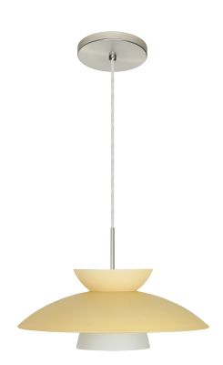 Besa Lighting Trilo 15 Pendant Light - Color: Beige - 1JT-451397-SN