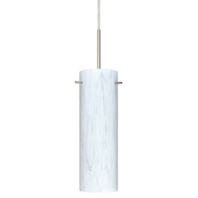 Besa Lighting Copa Mini Pendant Light - Color: Grey - 1BT-493019-SN