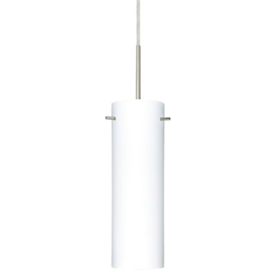 Besa Lighting Copa Mini Pendant Light - Color: White - 1BT-493007-SN