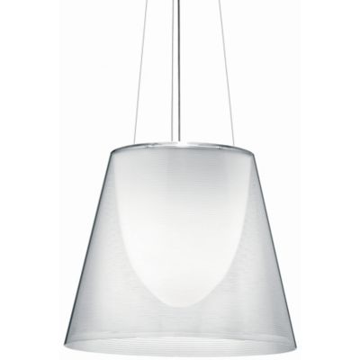 FLOS Lighting Ktribe S3 Suspension - Color: Clear - Size: 1 light - FU62580