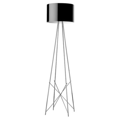 FLOS Lighting Ray Floor Lamp - Color: Black - Size: Large - FU592130