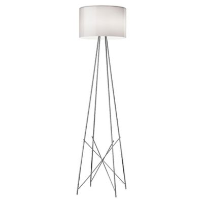 FLOS Lighting Ray Floor Lamp - Color: Grey - Size: Large - FU592020