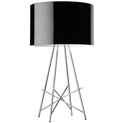 FLOS Lighting Ray T Table Lamp - Color: Black - FU591130