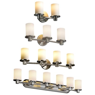 R300263 Justice Design Group Fusion Rondo Vanity Light - C sku R300263