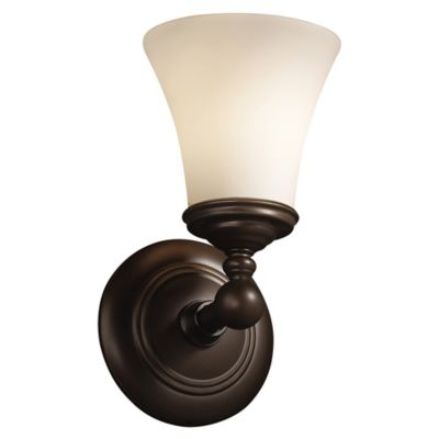 Justice Design Group Fusion Tradition Wall Sconce - Color: Bronze - FSN-852