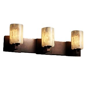 Justice Design Group Alabaster Rocks Modular Vanity Light - Color: Cream - 