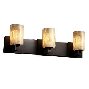 Justice Design Group Alabaster Rocks Modular Vanity Light - Color: Cream - 