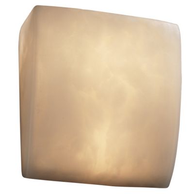 Justice Design Group Clouds Square Wall Sconce - Color: Beige - CLD-5120