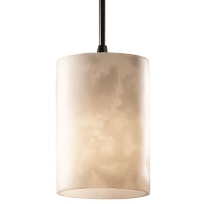 Justice Design Group Clouds Mini Pendant Light - Color: Beige - CLD-8815-10