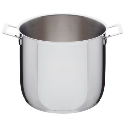 Alessi Pots & Pans Stock Pot - Color: Metallics - Size: Large - AJM100/24