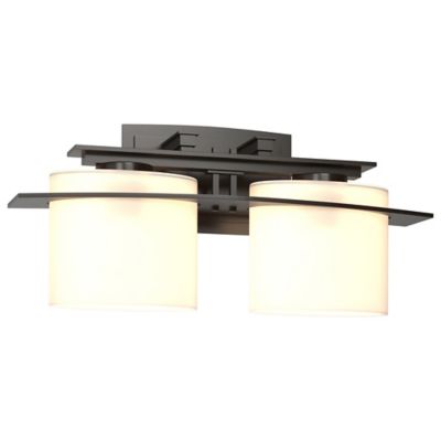 Hubbardton Forge Arc Ellipse Vanity Light - Color: Beige - Size: 2 light - 