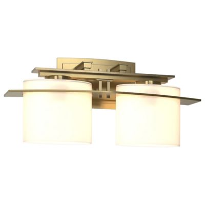 Hubbardton Forge Arc Ellipse Vanity Light - Color: Beige - Size: 2 light - 