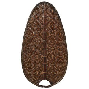 "Caruso 22"" Woven Bamboo Narrow Oval Blade Set"