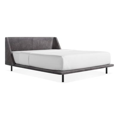 Blu Dot Nook Bed Frame - Color: Grey - Size: King - NO1-KINGBD-SL