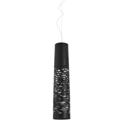 Foscarini Tress Suspension Light - Color: Black - Size: Medium - FN182017S2