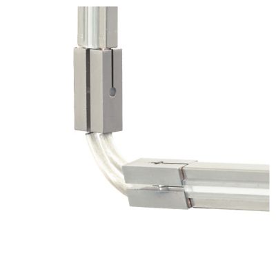 Visual Comfort Architectural Flexible Vertical Connectors - Color: Nickel -