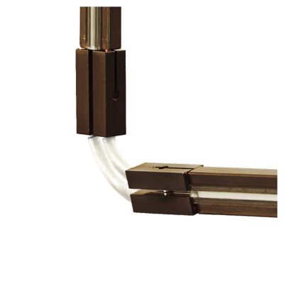 Visual Comfort Architectural Flexible Vertical Connectors - Color: Bronze -