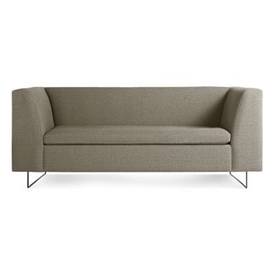 Blu Dot Bonnie Studio Sofa - Color: Black - BO1-STUDIO-BK