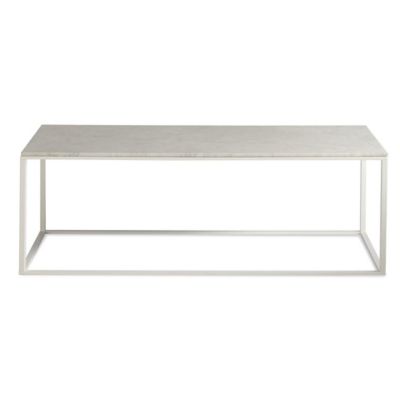 Blu Dot Minimalista Coffee Table - Color: White - MN1-CFTBWH-MB