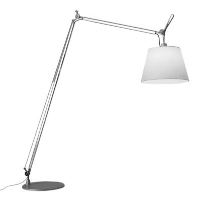 Artemide Tolomeo Lamp With Shade Reading Floor Lamp - Color: Polished - Siz