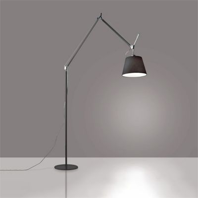 Artemide Tolomeo Lamp With Shade Reading Floor Lamp - Color: Polished - Siz