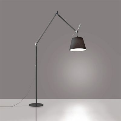 Artemide Tolomeo Lamp With Shade Reading Floor Lamp - Color: Polished - Siz