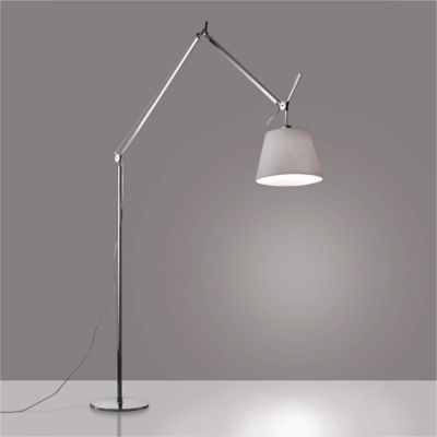 Artemide Tolomeo Lamp With Shade Reading Floor Lamp - Color: Polished - Siz